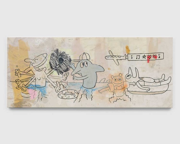 Installation view, Imaginary Friends: Drawings and Paintings, James Fuentes, Los Angeles · 2025 (9)