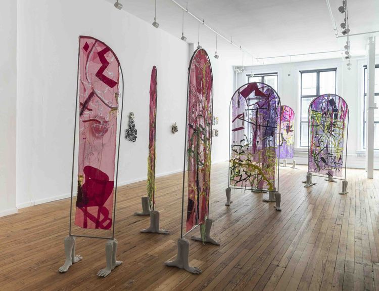 Installation view, Allegory of Continents, Chozick Family Art Gallery · 2025 (1)