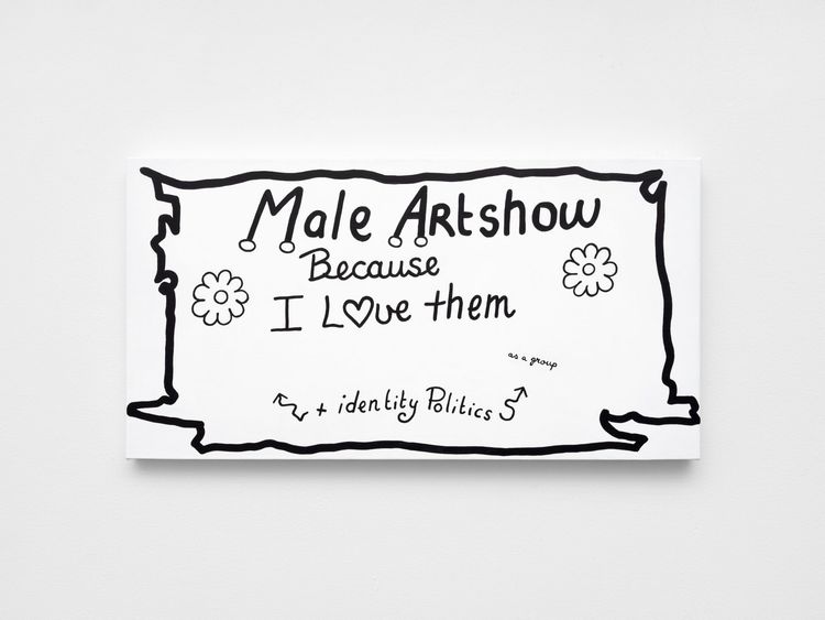 Installation view, Male Art Exhibition, Great Show!, Kaufmann Repetto