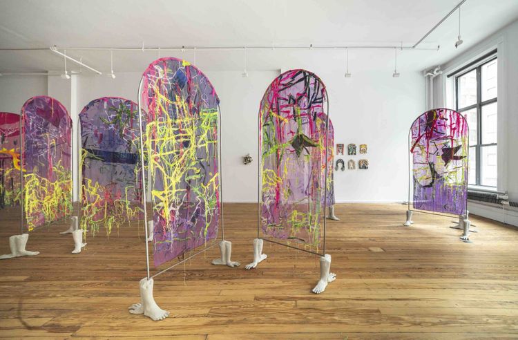Installation view, Allegory of Continents, Chozick Family Art Gallery · 2025 (15)