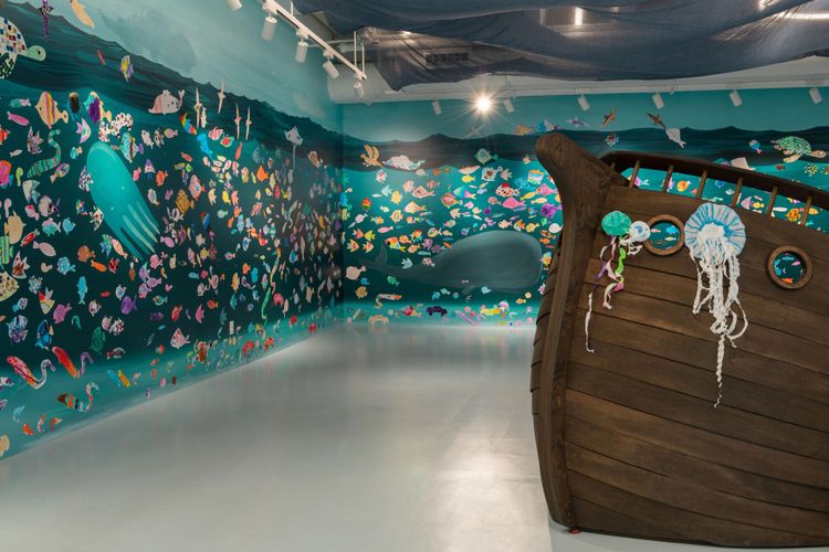 Installation view, Life at Sea, Brooklyn Museum · 2025 (1)
