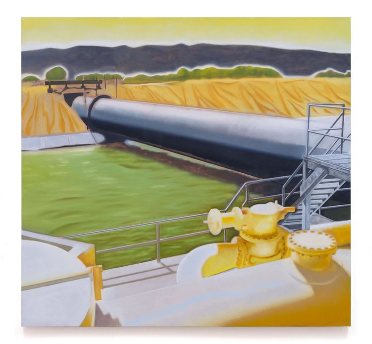 Installation view, Coughing in the Pipes, Moskowitz Bayse · 2025 (7)