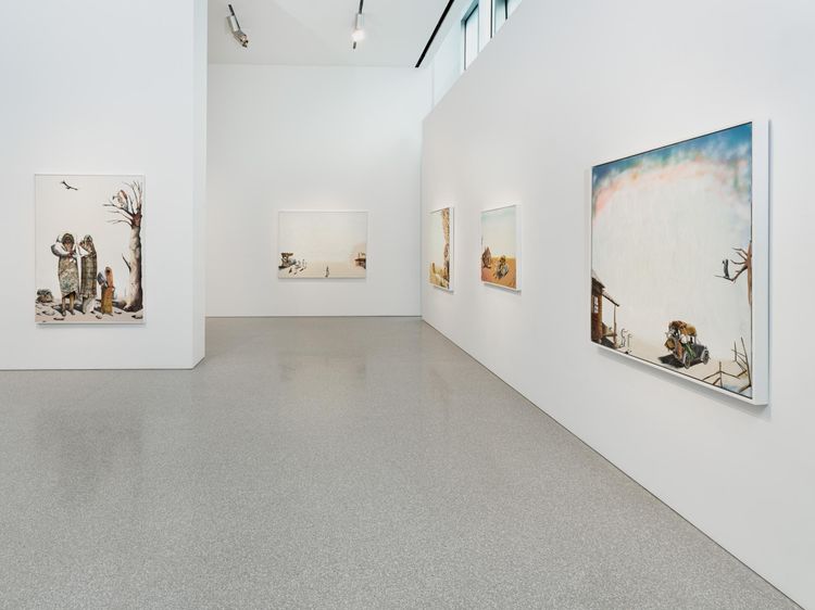 Installation view, Migrants, Michael Rosenfeld Gallery · 2026 (2)