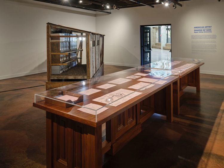 Installation view, Shaper of God: Apple Valley Autonomy, California African American Museum · 2025 (4)