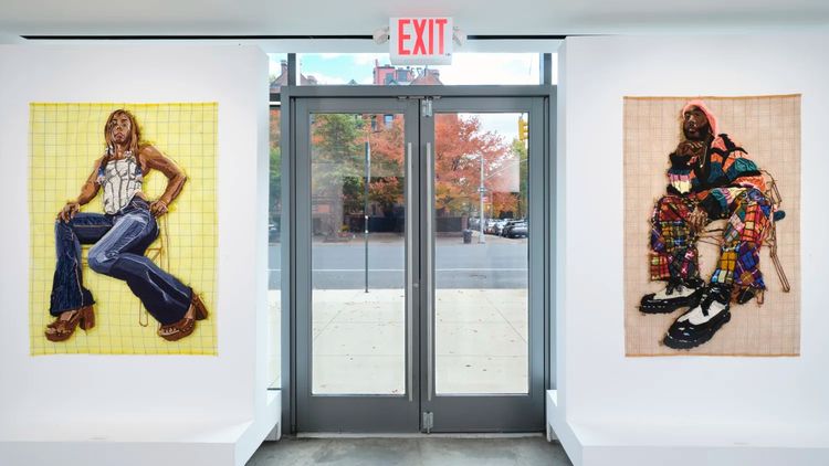 Installation view, Textile Truths: Faces of Resilience, ACA Galleries · 2025 (2)