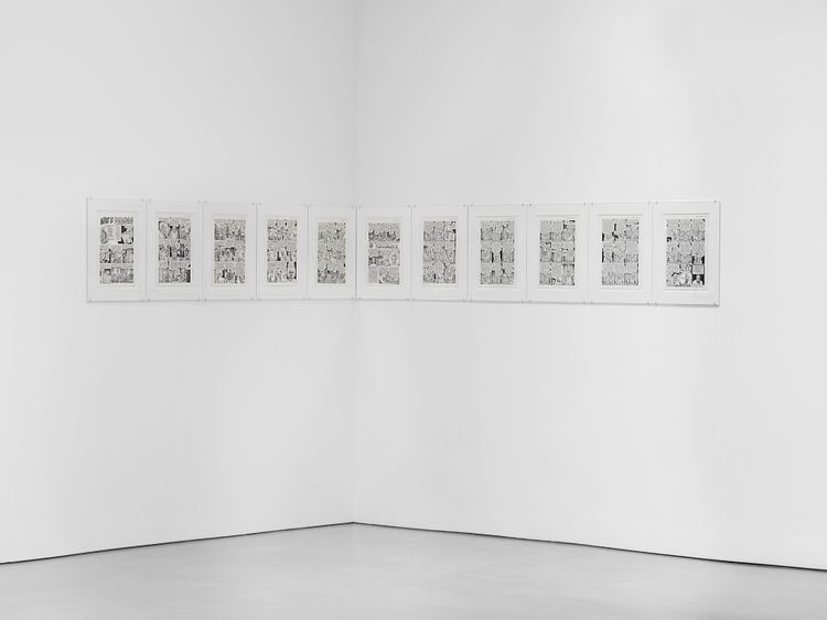 Installation view, Tales of Paranoia, David Zwirner, 616 Western Ave · 2025 (10)