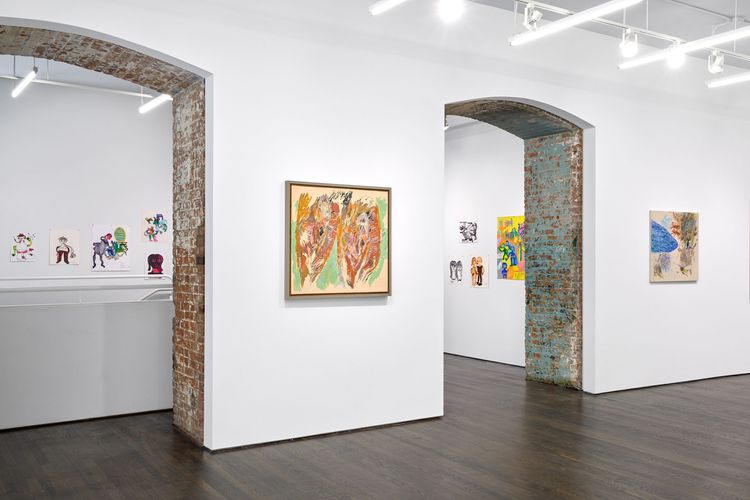 Installation view, Goran Medak, White Columns · 2026 (1)