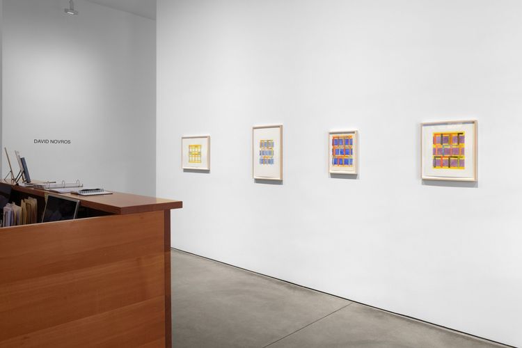 Installation view, David Novros, Paula Cooper, 534 W 21st Street · 2026 (3)