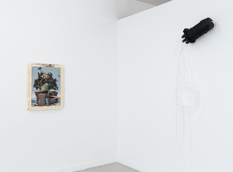 Installation view, Laying Pipe, Stowaway · 2025 (1)