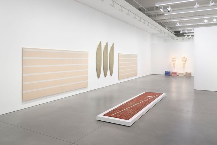 Installation view, Ripple: Furniture Sculpture and Painting after 1982, David Kordansky Gallery, Chelsea · 2026 (2)