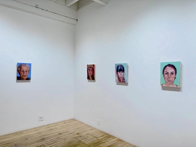 Installation view, Caught Looking, The Painting Center · 2026 (1)