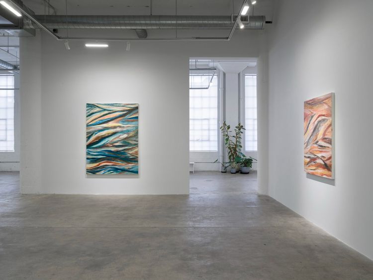 Installation view, Contours of Memory, Vielmetter · 2025 (11)