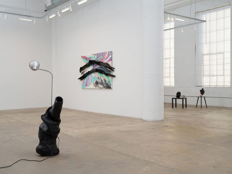 Installation view, Some lives in the sunshine, Vielmetter · 2026 (3)