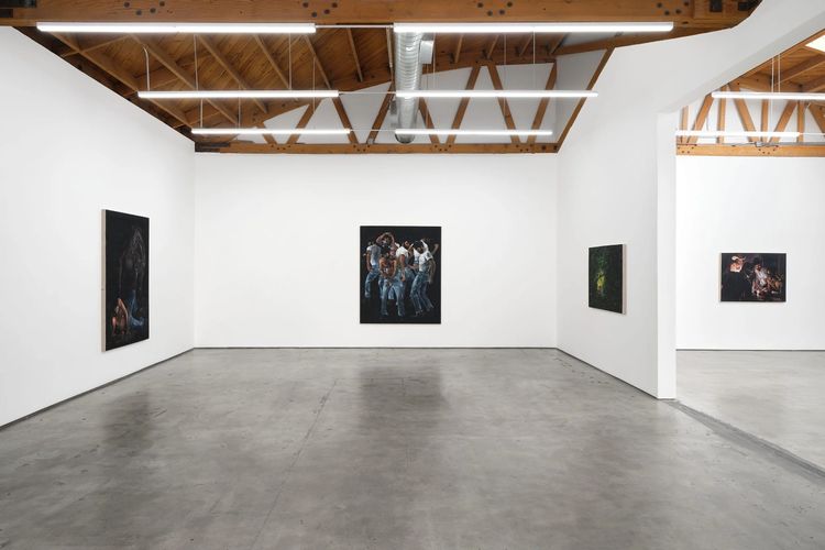 Installation view, Lonesome Is the Western Wind, Megan Mulrooney · 2025 (1)