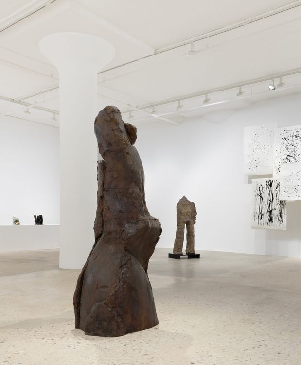 Installation view, The Primeval Forest, Greene Naftali · 2026 (6)