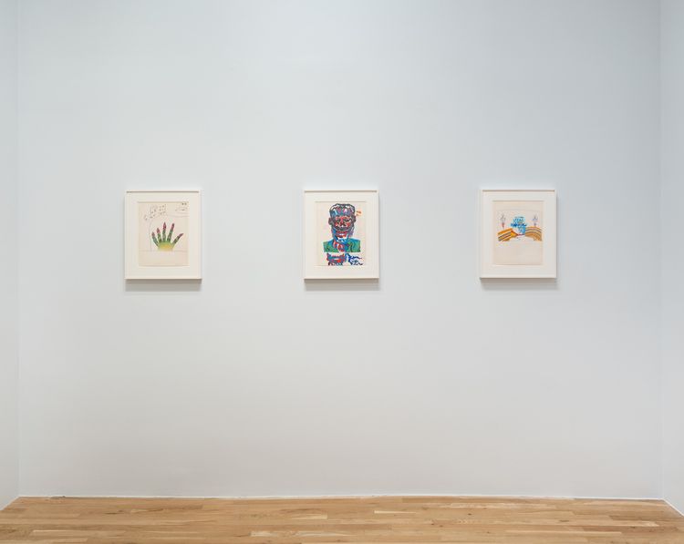 Installation view, Sideshow, Derek Elller · 2025 (2)