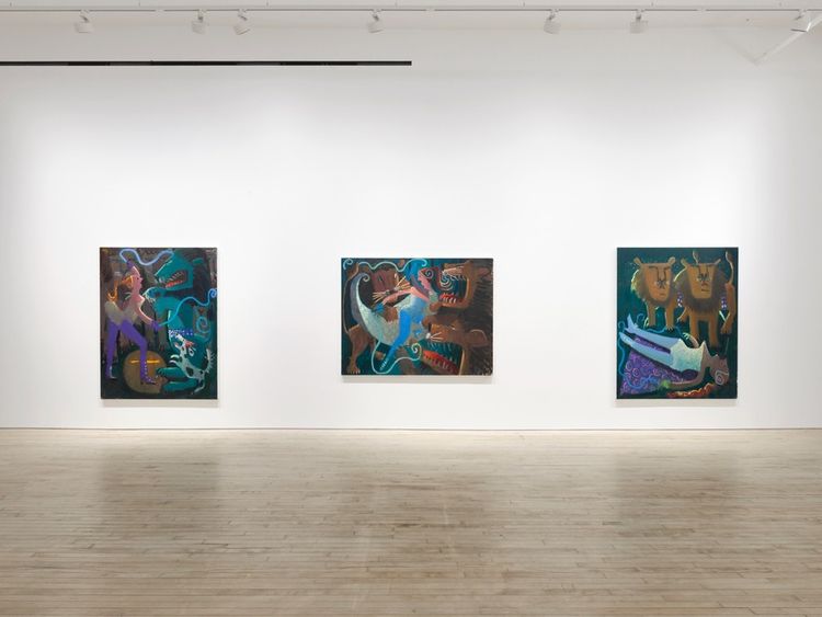 Installation view, The Greatest Show on Earth, Nino Mier Gallery, 380 Broadway · 2025 (8)