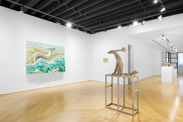 Installation view, Lin May Saeed, Anton Kern Gallery · 2026 (1)