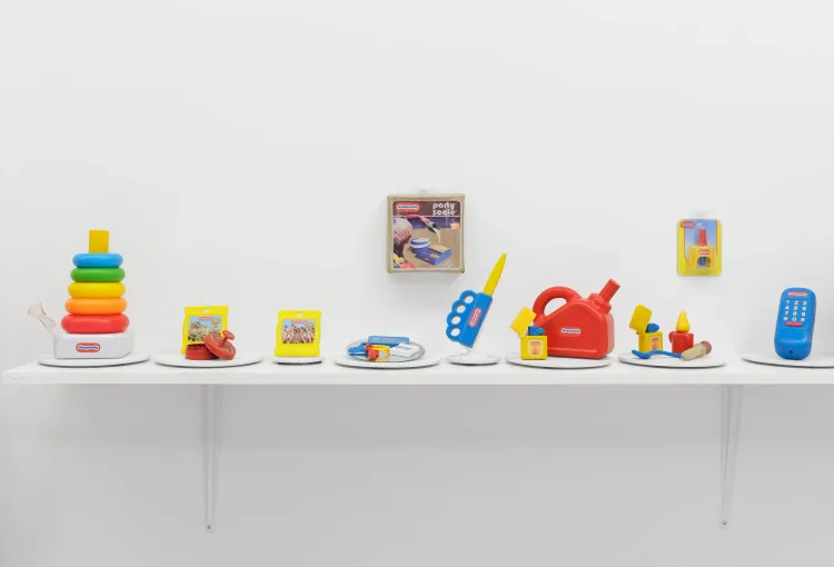 Installation view, Kids Toys, Adult Issues, Long Story Short, 54E Henry Street · 2025 (2)