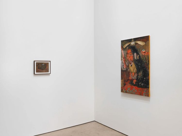 Installation view, Imagine, all this happened just an hour ago, François Ghebaly · 2025 (2)