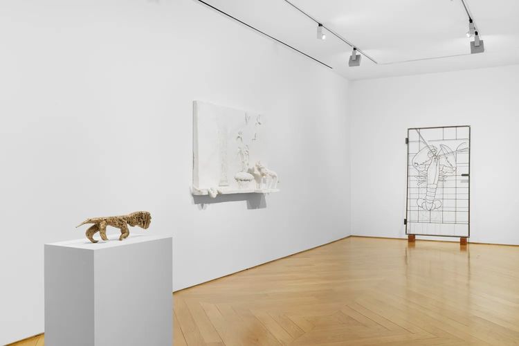 Installation view, Lin May Saeed, Anton Kern Gallery · 2026 (3)
