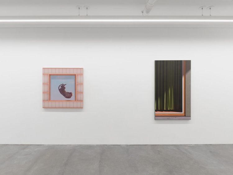 Installation view, Mapping the Middle, Anat Ebgi · 2025 (2)