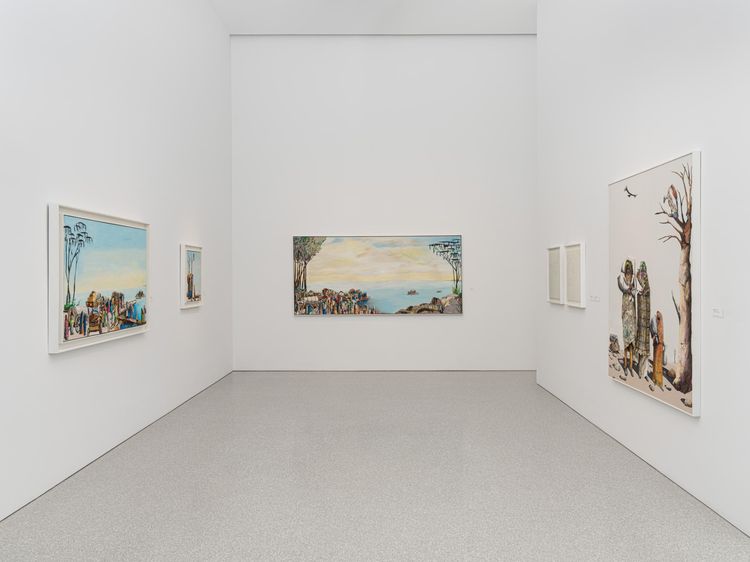 Installation view, Migrants, Michael Rosenfeld Gallery · 2026 (16)