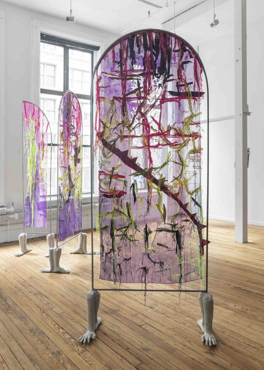 Installation view, Allegory of Continents, Chozick Family Art Gallery · 2025 (8)
