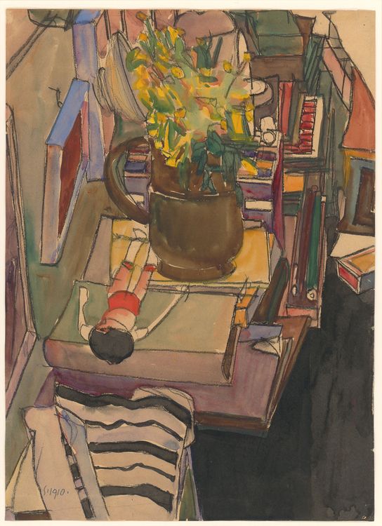 Installation view, Portrait of Dr. Erwin von Graff, Neue Gallery · 2026 (2)
