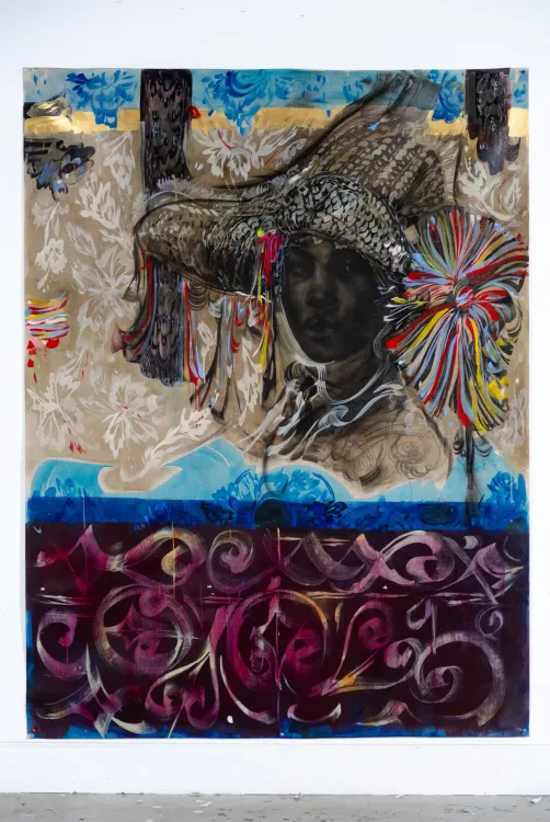 Installation view, A Sea of Belonging, Praxis · 2025 (2)