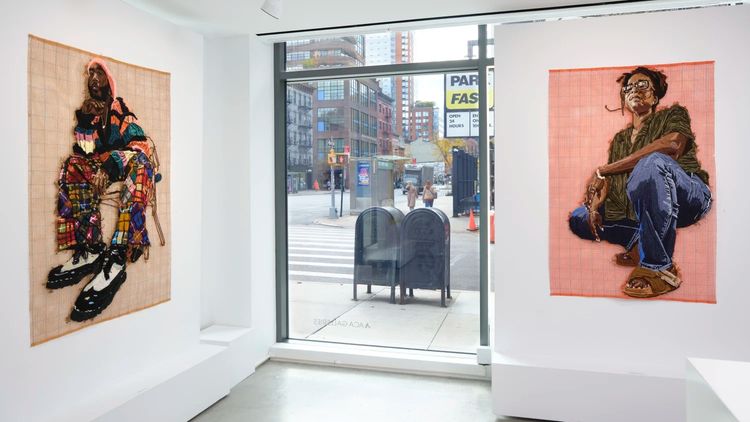 Installation view, Textile Truths: Faces of Resilience, ACA Galleries · 2025 (6)
