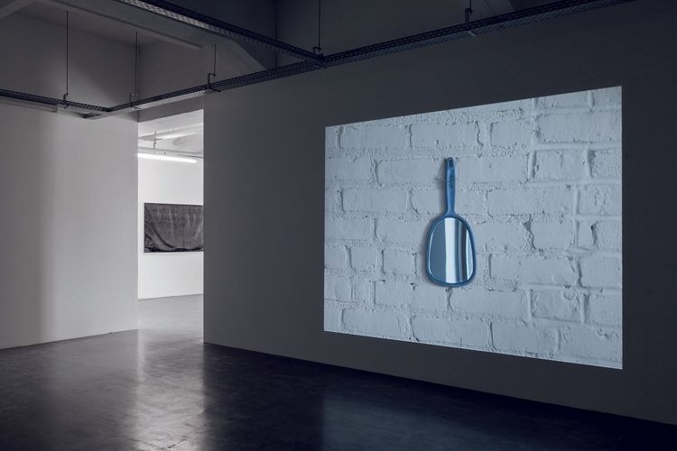 Installation view, Edith Dekyndt Notes on What is What, Marian Goodman, New York · 2026 (2)