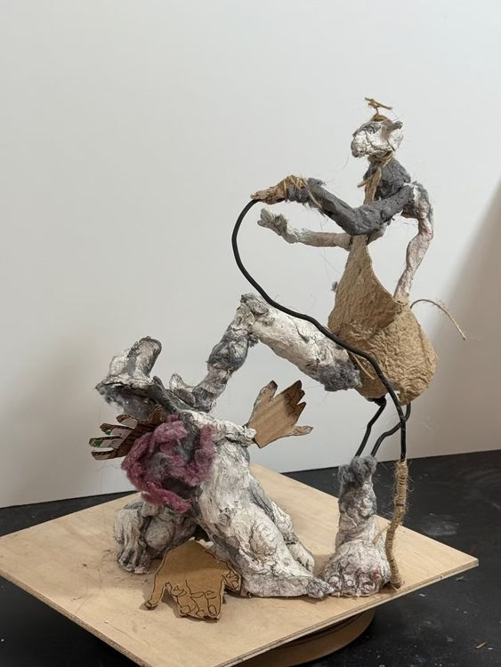 Installation view, Barking Up the Tree: Form and Fur, Blue Mountain Gallery · 2025 (3)