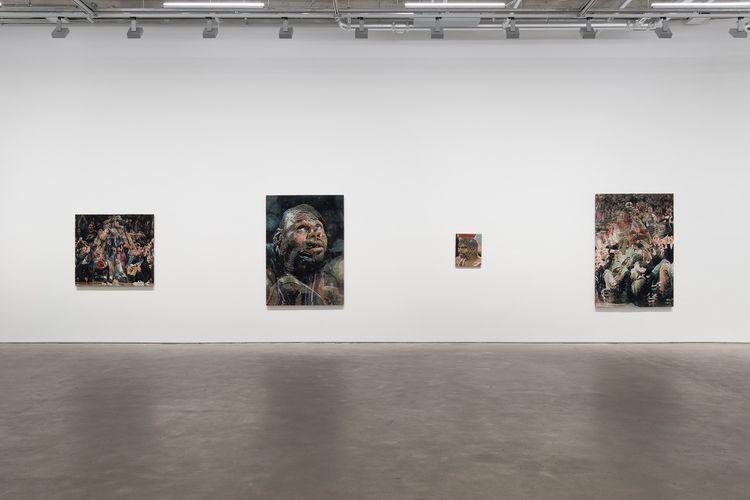 Installation view, Courtside Sermon, Harper's, 512 W 22nd Street · 2026 (2)