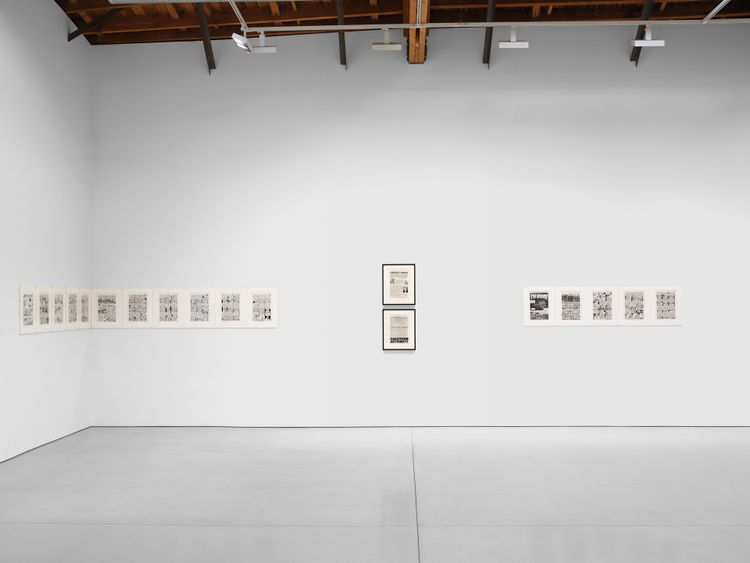 Installation view, Tales of Paranoia, David Zwirner, 616 Western Ave · 2025 (8)