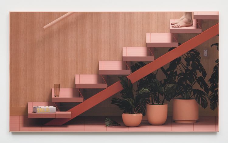 Installation view, Mapping the Middle, Anat Ebgi · 2025 (6)