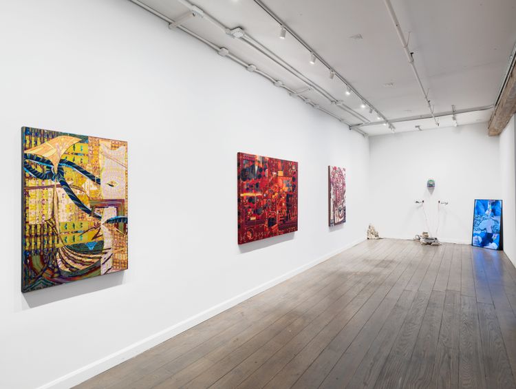 Installation view, Hotter than the Sun, Picture Theory · 2026 (2)