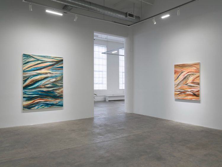 Installation view, Contours of Memory, Vielmetter · 2025 (9)