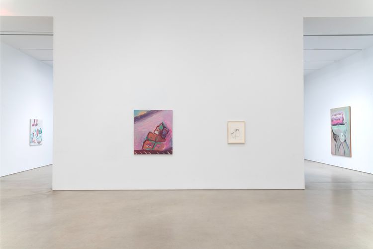 Installation view, Maria Lassnig, Petzel Gallery · 2026 (9)