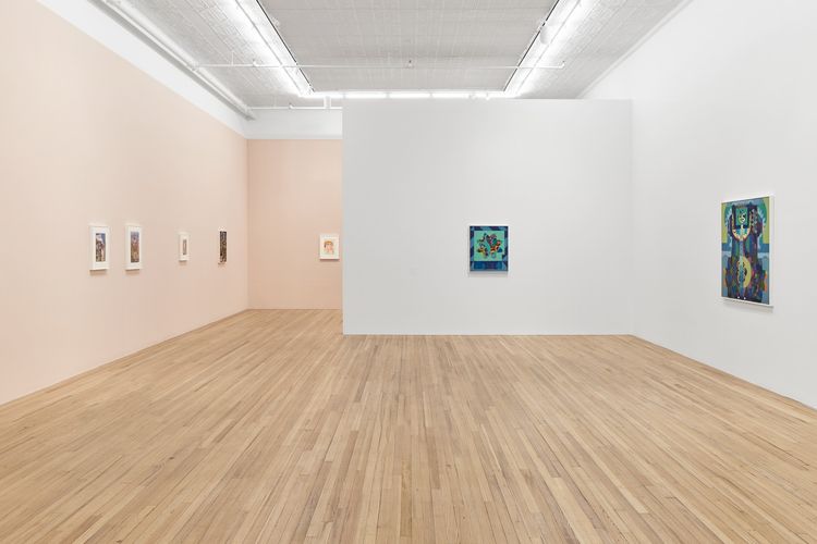 Installation view, Leaves of the World, Andrew Kreps Gallery, 22 Cortlandt Alley · 2026 (10)