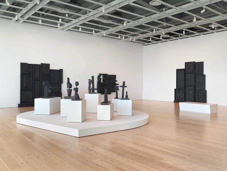 Installation view, Collection View: Louise Nevelson, Whitney Museum of American Art · 2025 (2)