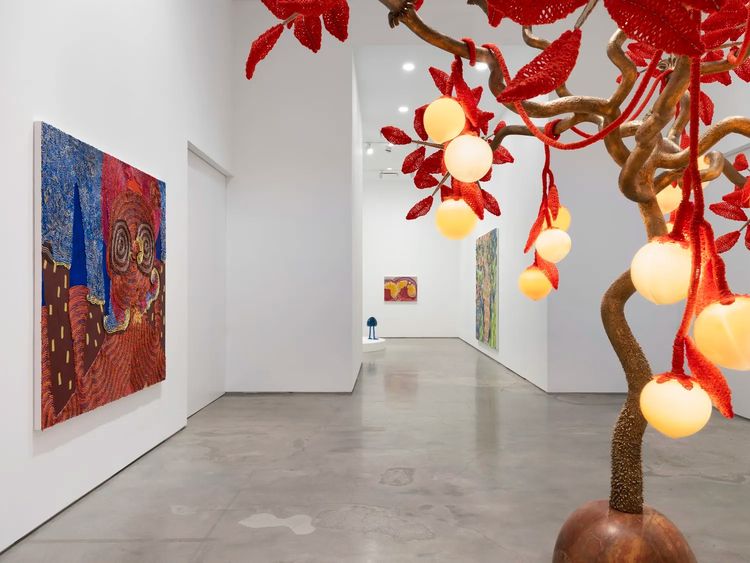 Installation view, Haas Brothers: Mathemagical, Marianne Boesky Gallery, New York, 2026
