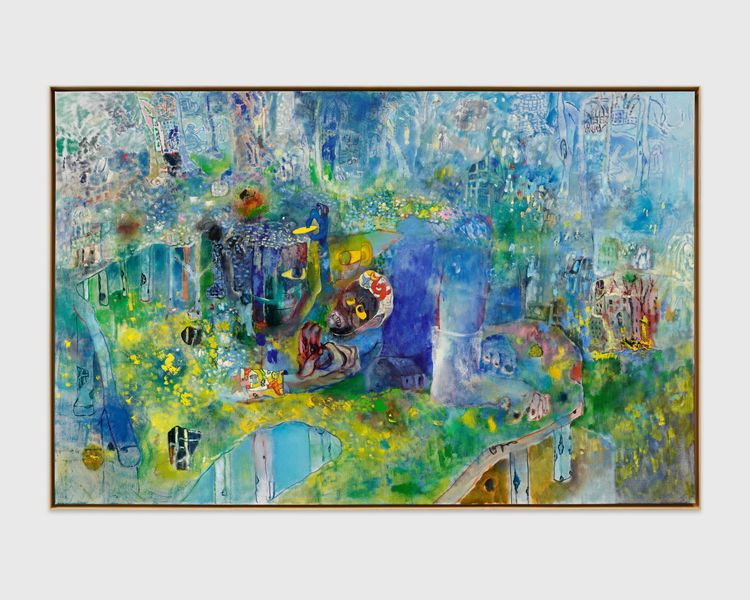 Installation view, The Theater of Wither and Thrive, Hauser & Wirth · 2026 (13)