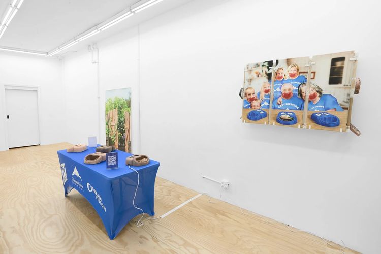 Installation view, preLAUNCH, Parent Company · 2025 (3)