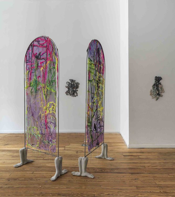 Installation view, Allegory of Continents, Chozick Family Art Gallery · 2025 (9)