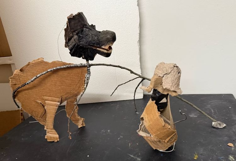 Installation view, Barking Up the Tree: Form and Fur, Blue Mountain Gallery · 2025 (2)