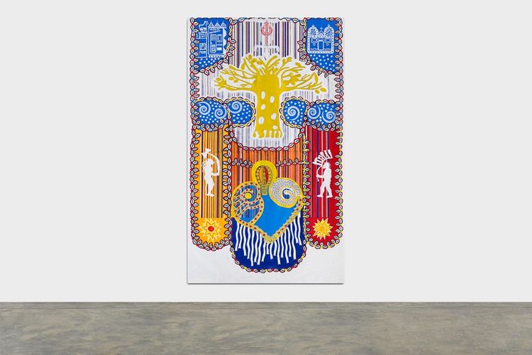 Installation view, Carnival, Struggle and Other Brazilian Stories, Nara Roesler · 2025 (17)