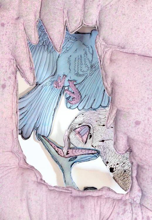 Jen Clay, I’ve seen a bird before, detail