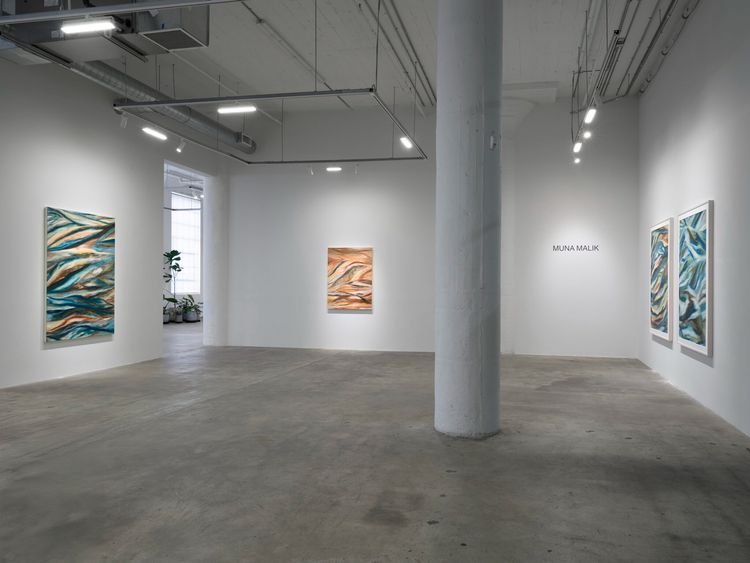Installation view, Contours of Memory, Vielmetter · 2025 (4)