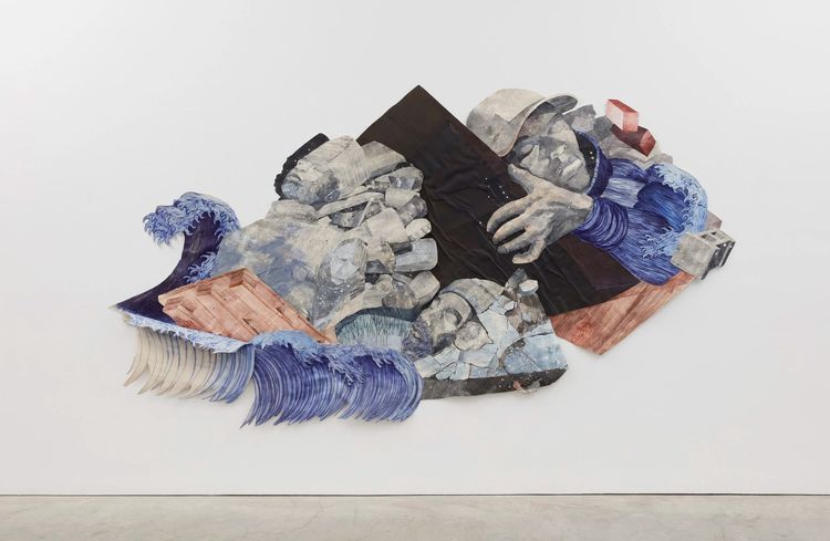 Installation view, Proposal for a Monument, Sikkema Malloy Jenkins